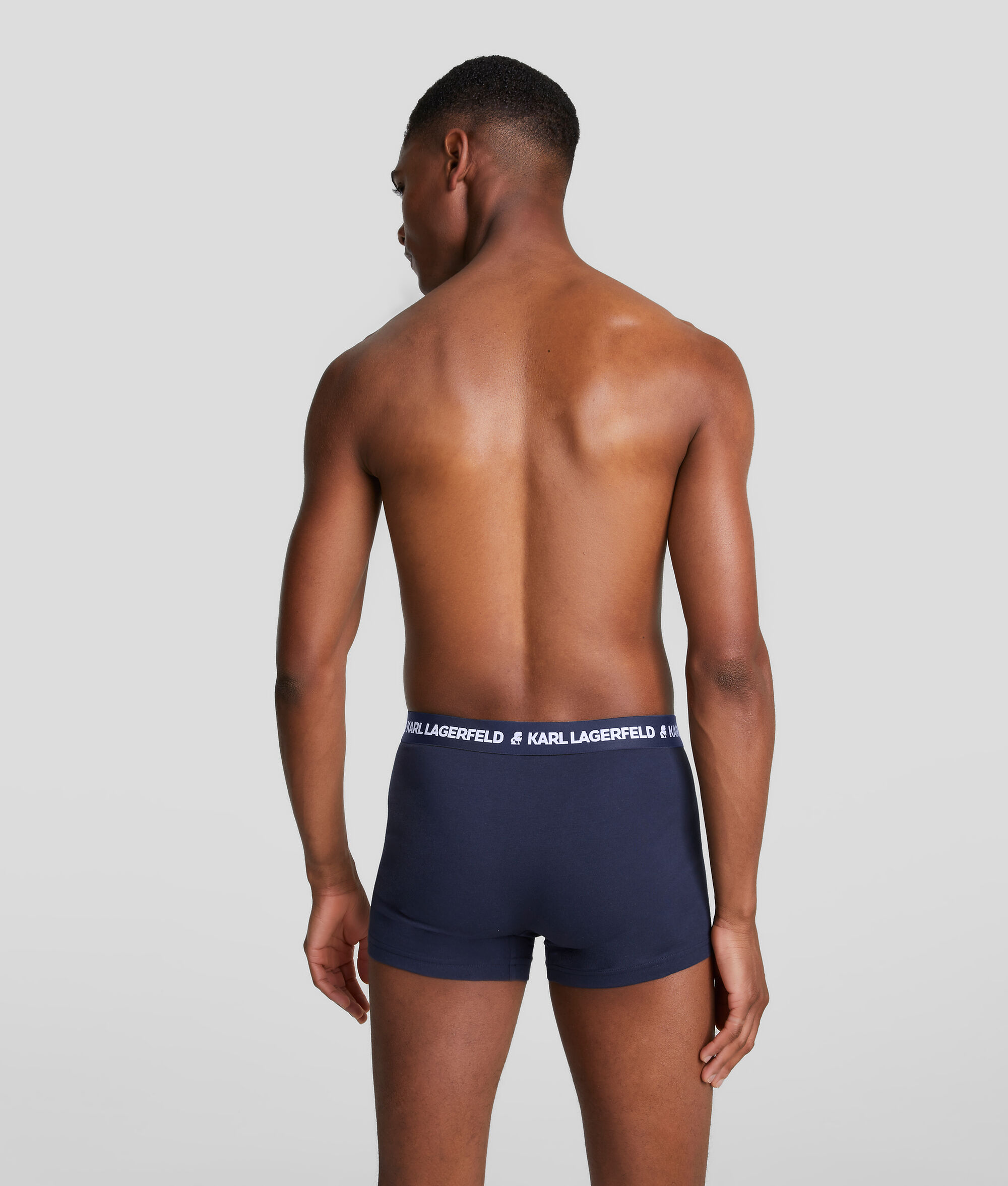 (image for) Smooth-Running KARL LOGO MONOCHROME TRUNKS - 3 PACK